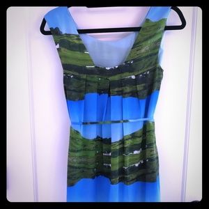 Anthropologie dress 100% silk size 0